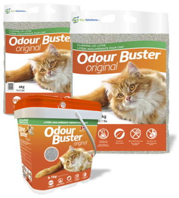 litiere chat odour buster