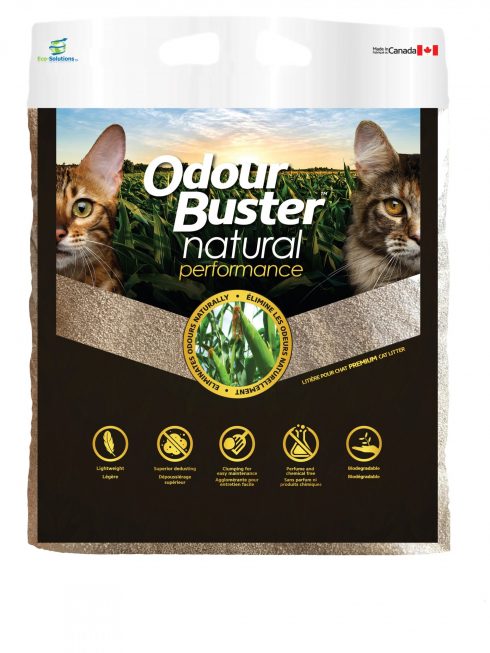 Odour Buster Litière pour chat non-parfumée - 12 kg